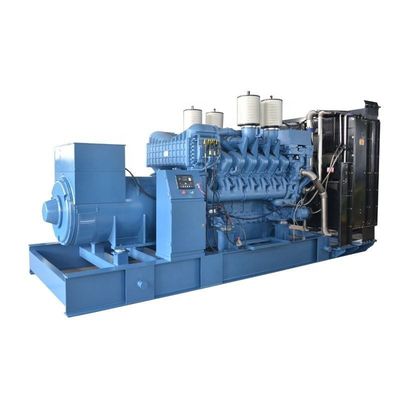 1900KW 2400KVA MTU 12V4000G63 Gerador de motor a diesel com MP-A-1900 Alternador 380V