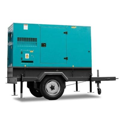 Sistema de gerador a diesel de 250 KVA de tipo reboque com motor Perkins 1106D-E70TAG5