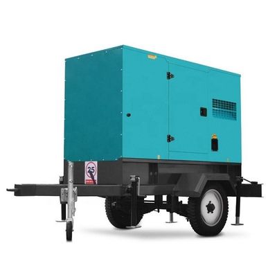 Sistema de gerador a diesel de 250 KVA de tipo reboque com motor Perkins 1106D-E70TAG5
